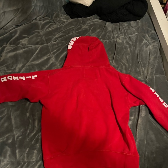 Red lifeguard hoodie - Picture 4 of 4